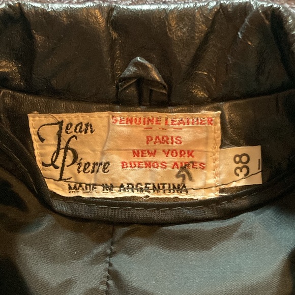 Women’s Vintage Leather Jacket - Picture 3 of 12